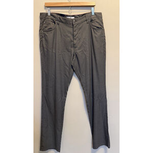 Johnnie-O London Pants W 34 L 32 Charcoal Gray Stretch Chino JMPA100010 NWT